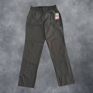 Dickies EDS Signature Black Scrub Pants Women Small DK125 Cargo Medical Workwear